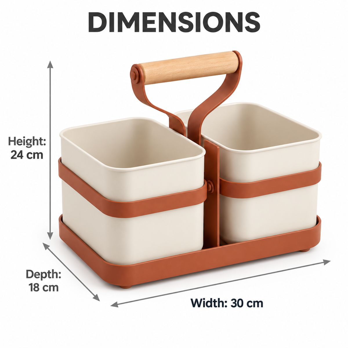 Twin-Cove Cleaning Caddy