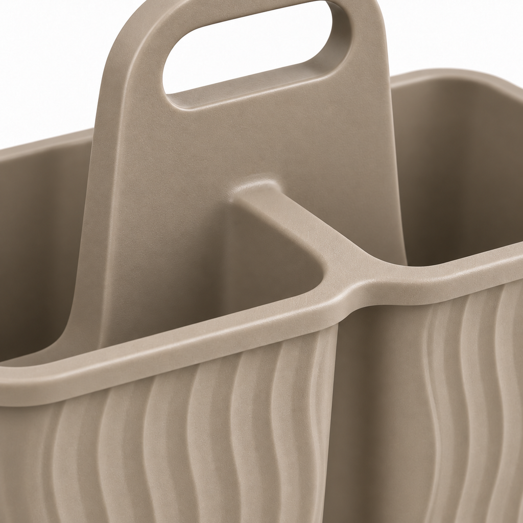 Twin-Bay Carry Basket
